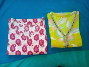combo short kurti