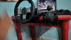 Logitech G27 Racing Wheel &amp; Pedals