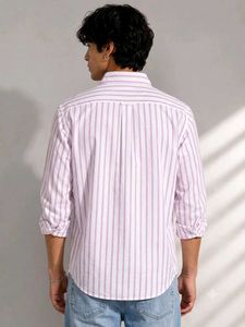 Classic Striped Button-Down Shirt