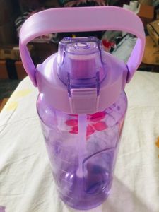 Unused Purple Motivational Water Bottle