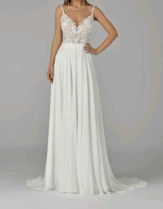 Aspeed Designer Beige Ball Gown /Prom dress