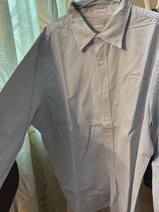Classic Striped Button-Up Shirt