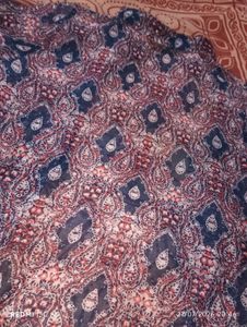 Bohemian Print sheer shirt