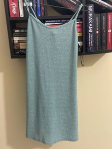 Blue Slip Dress