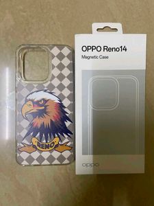 Oppo Reno 14 Magnetic Case - Eagle Design