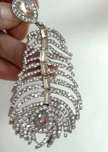 Exquisite Feather Drop Earrings