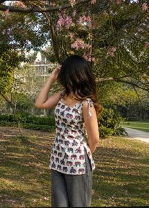 cuteeee💝sleevess kurti😍