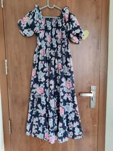 Floral Print Midi Dress