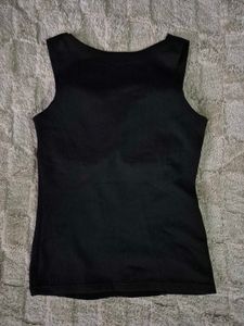 Black Lace Trim Camisole Tank Top