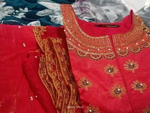 Anarkali Gown Set with Heavy Work Jacket Festive &amp;