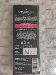 Coloressence Kohl Pencil - Intense Black