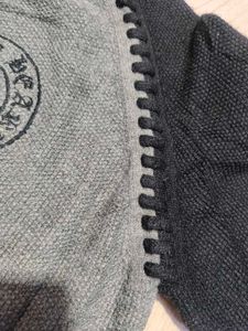 Chrome heart Men's Grey &amp; Black Sweater
