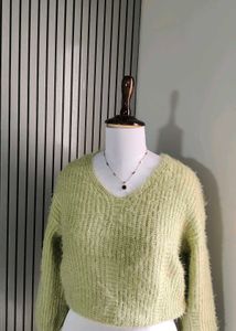 Pinteresty Fur Knitted Jumper🇸‌🇦‌🇱‌🇪24hrs