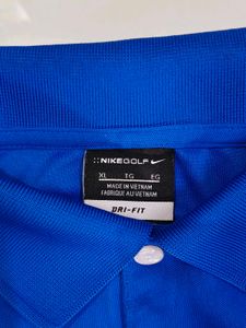 Nike Blue Golf Polo Shirt