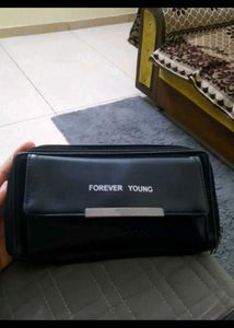 Forever Young Black  Wallet