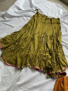 Combo of 2 Bohemian Print Ethnic Skirt