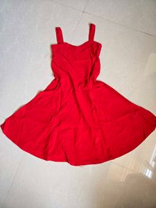 Chic Red Mini Dress❤️