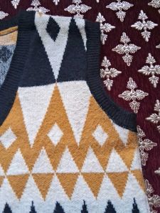 Geometric Knit Vest