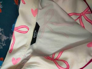 Cute Bow &amp; Heart Pajama Set