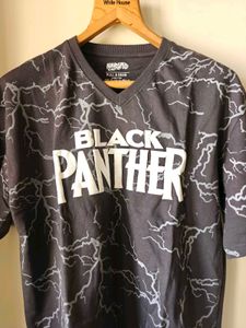 Men's Black Panther Graphic T-Shirt