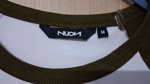 NUON White & Olive T-Shirt