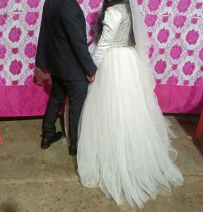 Christian Wedding White Gown