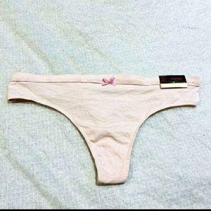 Cute Pink Thong with Bow