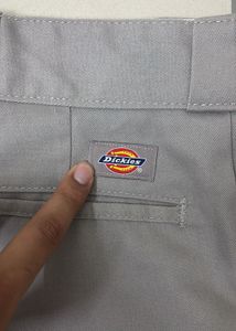 Dickies Men's Grey Vintage Workwear Pants