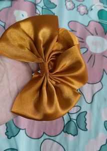 Satin Bow Hair Clips - Set of 2