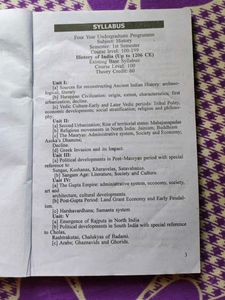 History of India Semester Solution Book