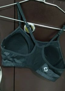 Imported Sports Bra Black