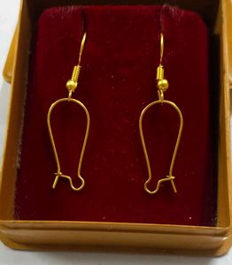 Eyer ring golden Kidney Design Korean Trendy