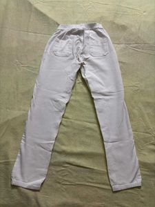 White Colored Women's Pants - Set of 2