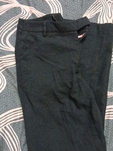 Classic Dark black straight Pants