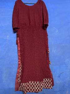 Embellished Kurta Set