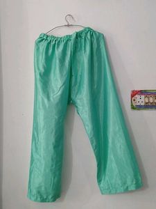 Embroidered Mint Green Kurta Set