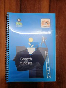 A4 Spiral Notebook - Growth Mindset pack of 1