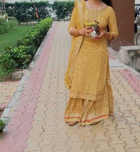 heavy sharara suit