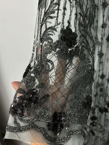 Grey lace embroidery Kurti