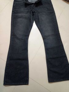 Classic Charcoal y2k Bootcut Jeans