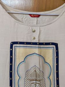 Khaki Straight Kurti