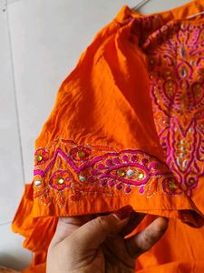 heavy embroidery suit