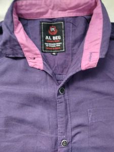 Purple Dress Men Shirt XL