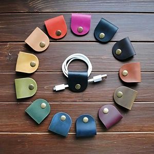 Leather Cord Organizer Holder Tidies Combo Pack