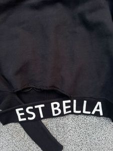 Stylish Black Pullover Sweater