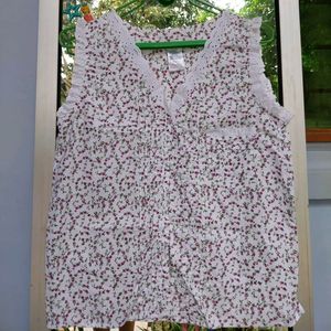 Floral Half Sleeve Shirt. Not Selling in Coins.
