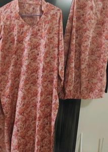 Floral Kurta with Pants Set