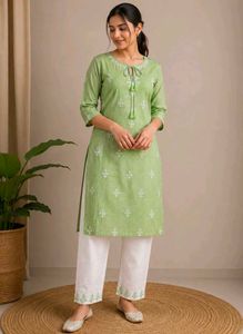 Light Green kurta pant set
