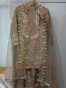 Embellished Kurta Set with Dupatta