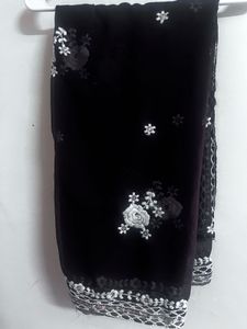 Elegant Black &amp; White Salwar Suit